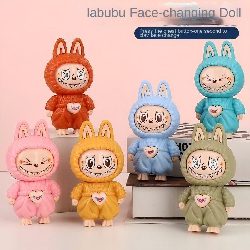 Labubu Wireless Earbuds With Face Changing Toy GT-26