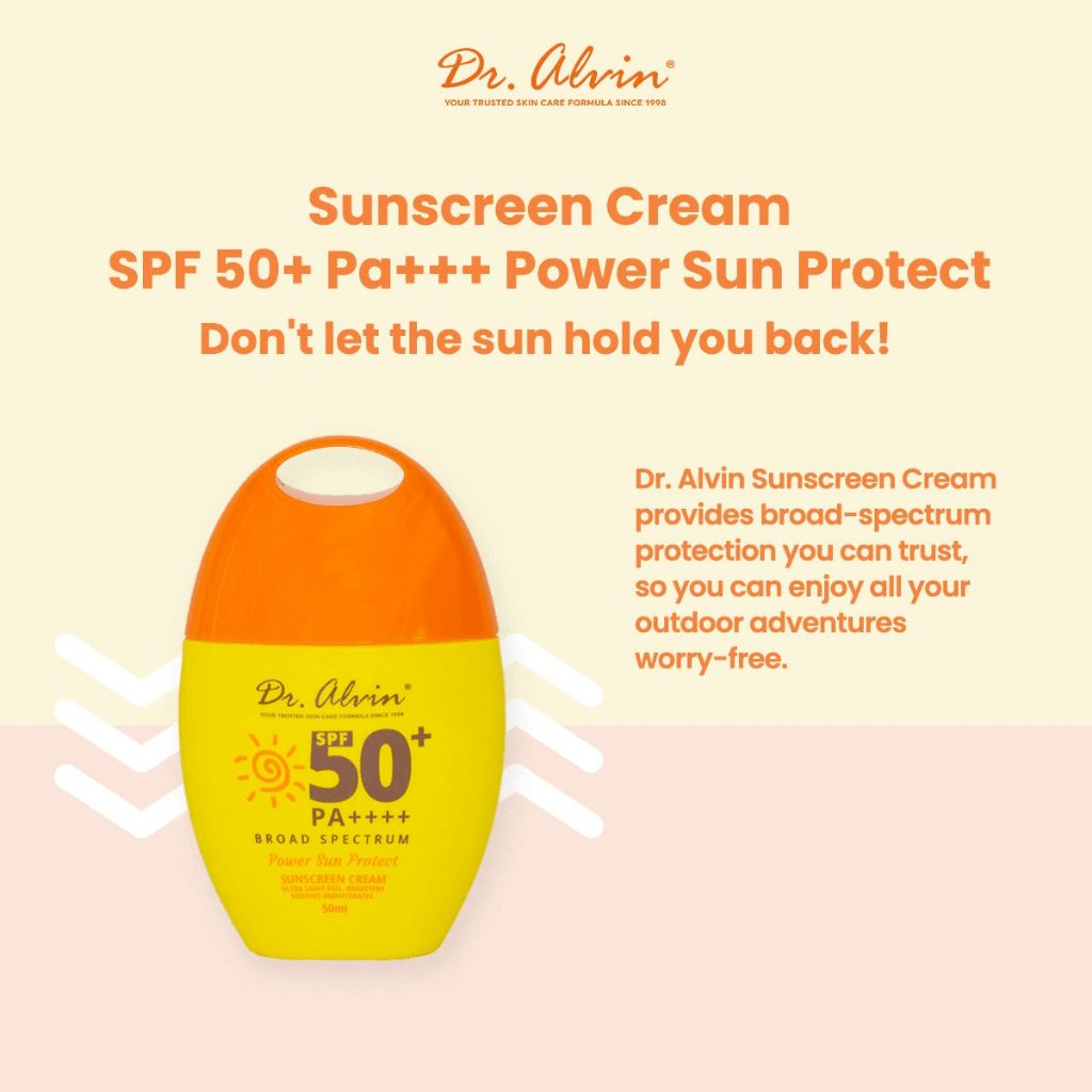 دكتور ألوين باور واقي الشمس SPF50 PA+++ - 50 مل