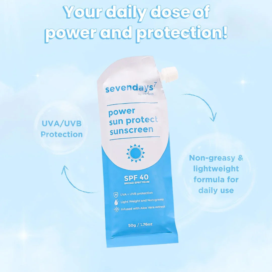 واقي الشمس HerSkin Sevendays SPF 40 - 50 جرام