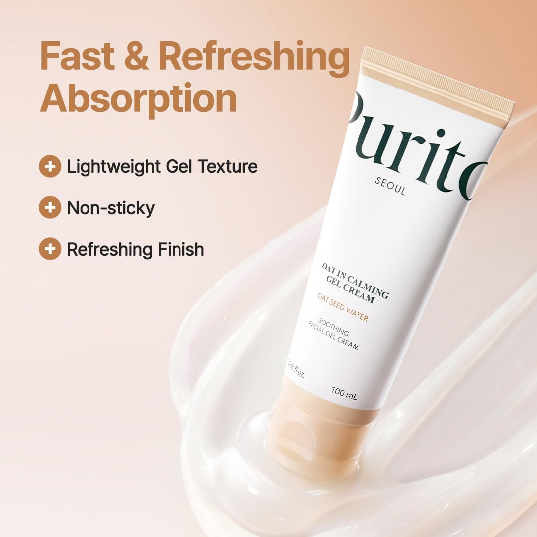 Purito Oat In Calming Facial Gel Cream - 100ml