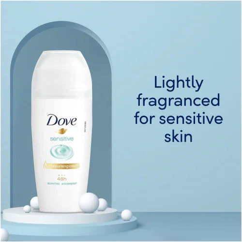 Dove Sensitive Roll-on Anti-Perspirant Deodorant - 50ml