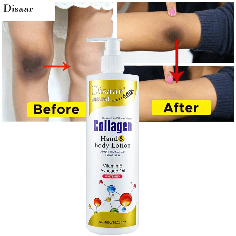 Disaar Collagen Whitening Hand & Body Lotion - 480g