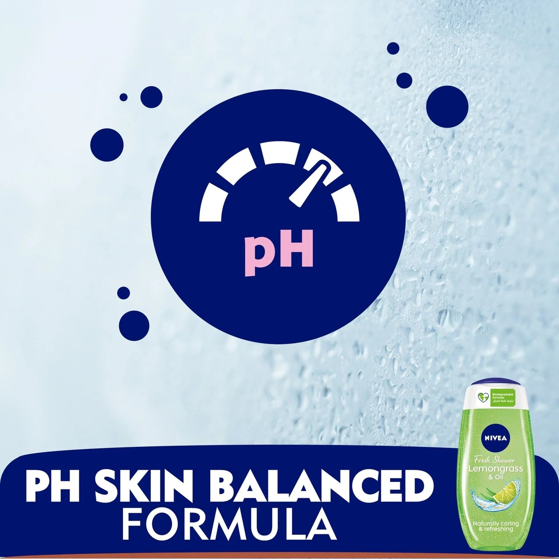 Nivea Fresh Shower Lemongrass & Oil - 250ml