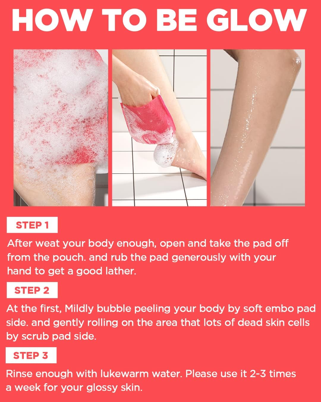 Mom’s Bath Recipe Body Peeling Pad Strong (1 Pcs) - 25ml