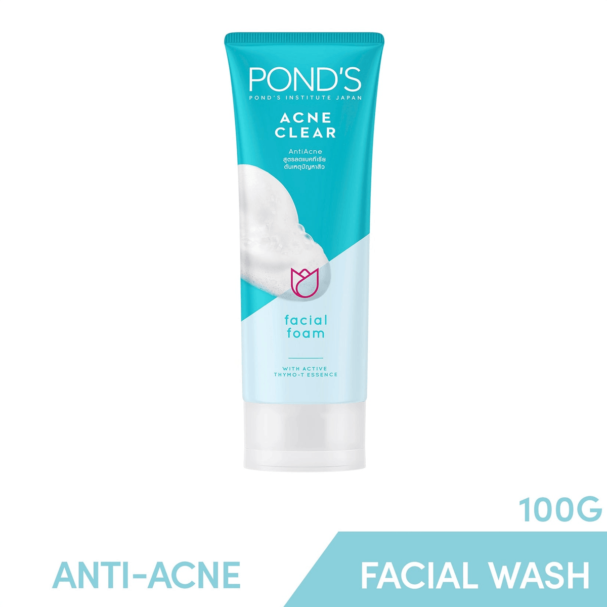 Ponds Acne Solution Antiacne Facial Foam 100ml