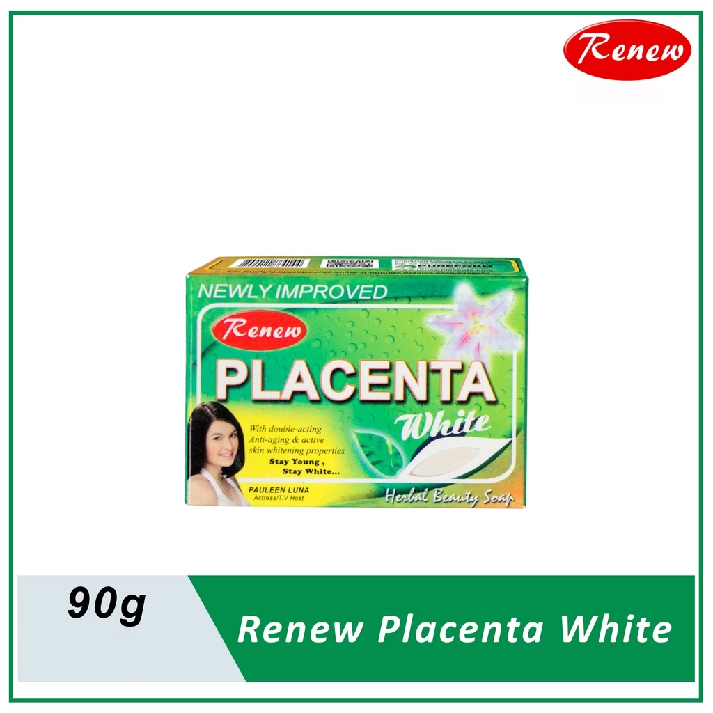 Renew Placenta White Soap + Beauty Cream - 90g + 15g
