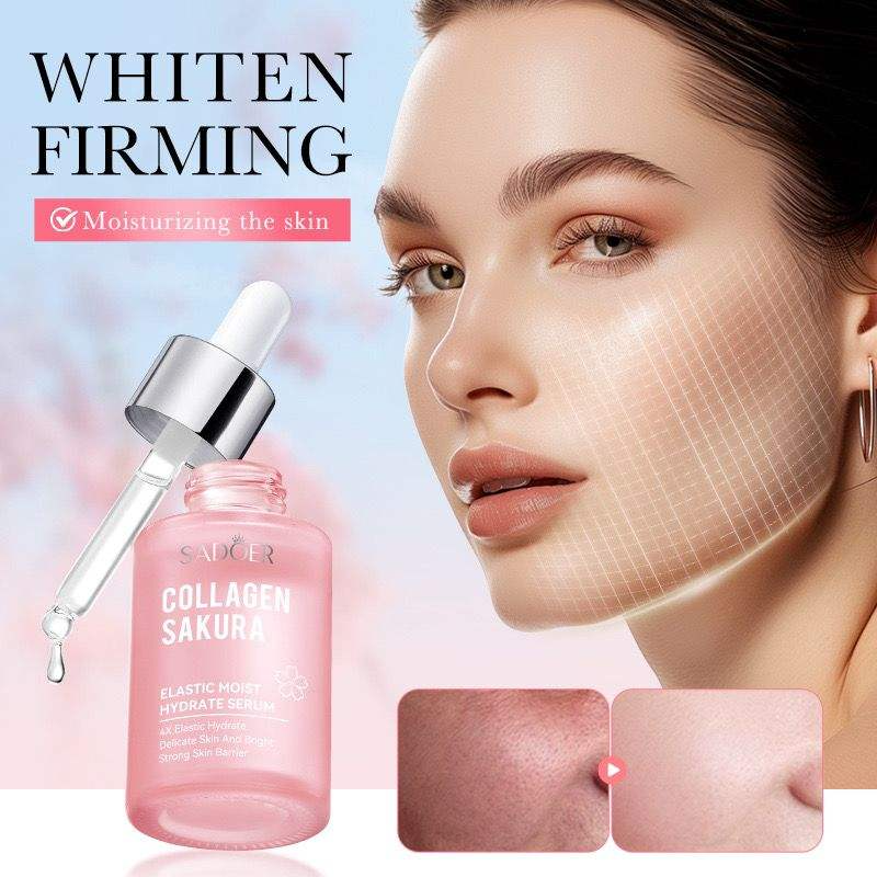 Sadoer Collagen Sakura Elastic Moist Hydrate Serum - 30ml