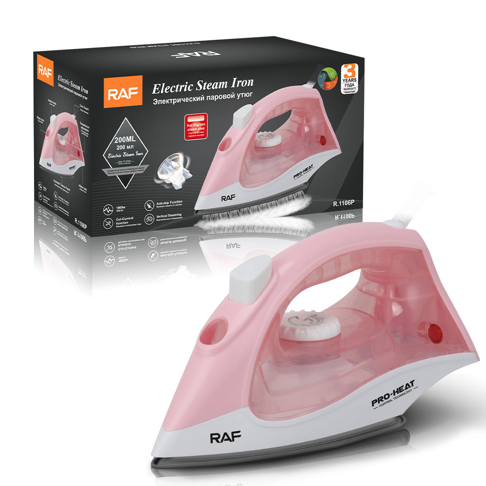 RAF 1800W Electric Steam Iron Box R.1106P