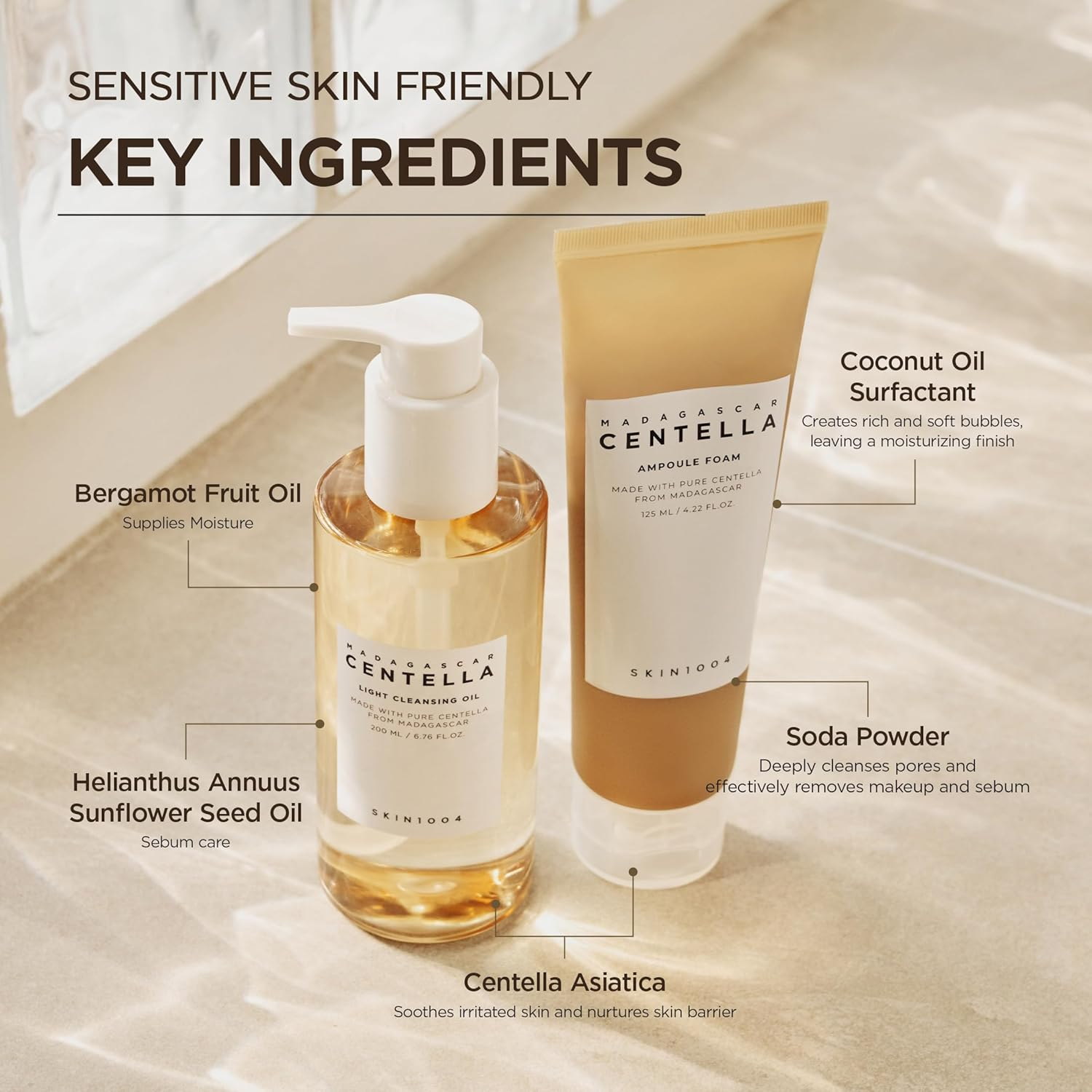 SKIN1004 Double Cleansing Duo - 200ml + 125ml
