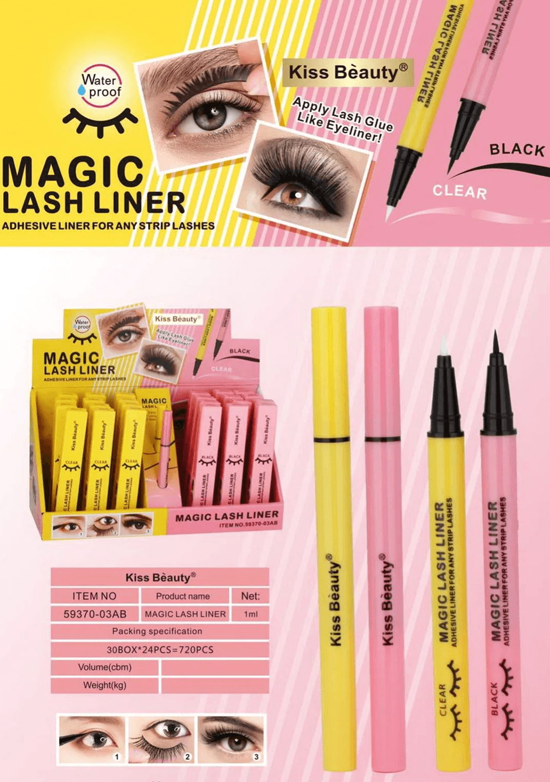 Kiss Beauty Magic Lash Liner