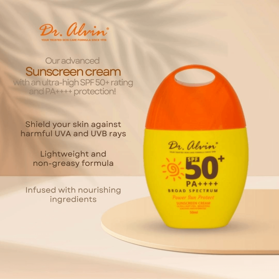 دكتور ألوين باور واقي الشمس SPF50 PA+++ - 50 مل