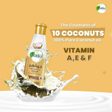 Vatika Naturals Jawahar Coconut Hair Oil - 170ml