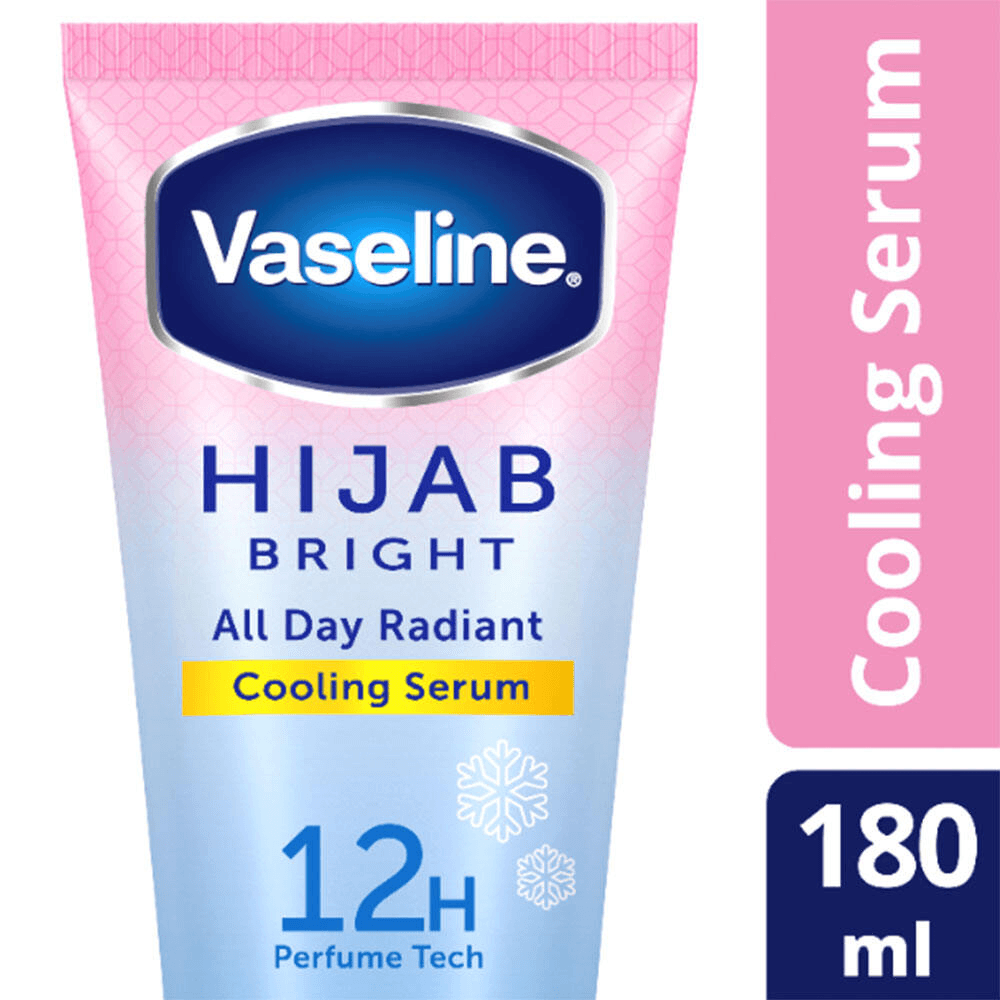 Vaseline Hijab Bright All Day Radiant Cooling Serum - 180ml