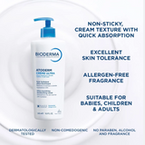 Bioderma Atoderm Creme Ultra Moisturizing Cream - 500ml
