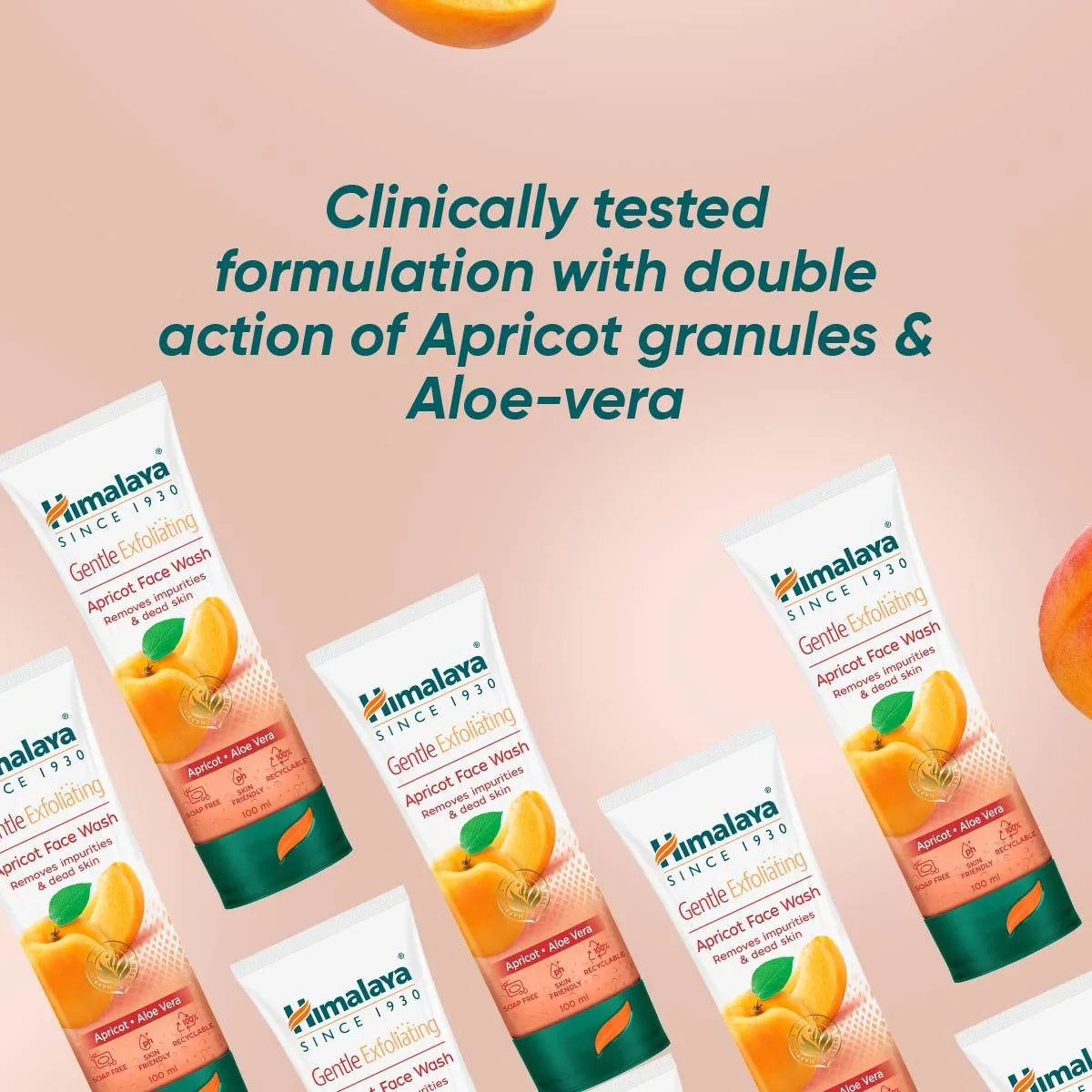 Himalaya Gentle Exfoliating Apricot Face Wash - 100ml