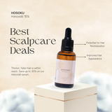 HOSOKU Minoxidil 15% Hair Regrowth Oil - 30ml