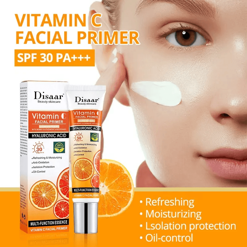 Disaar Vitamin C Hyaluronic Acid Facial Primer SPF 30 PA+++ - 30g