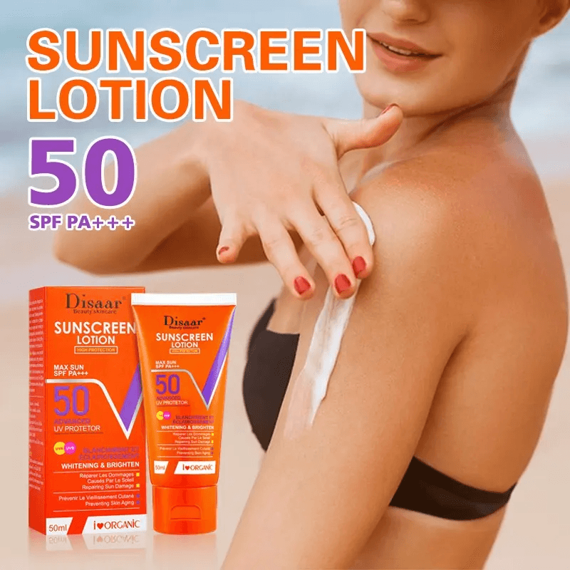 Disaar Sunscreen Lotion Whitening & Brighten Spf 50 - 50ml