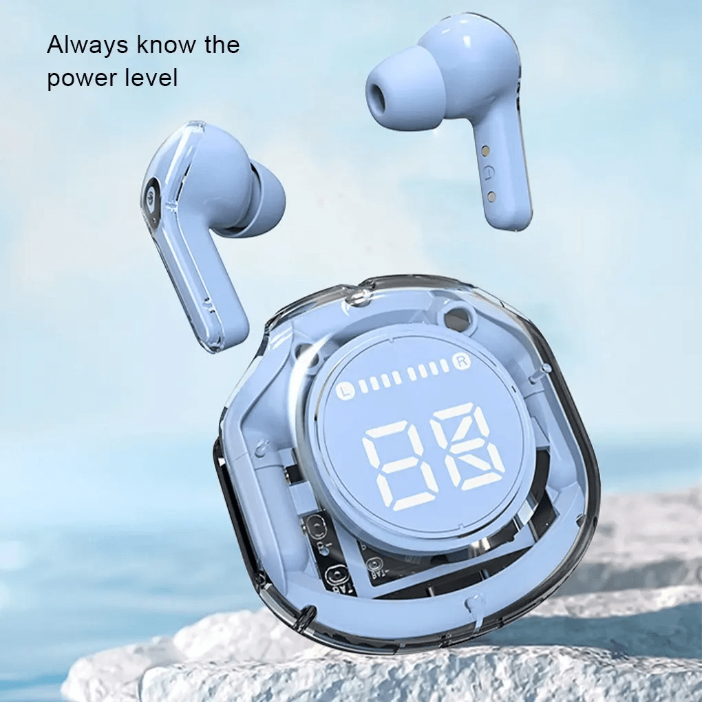 سماعات الأذن Hitage Bliss Pods ذات الشاشة الشفافة TWS-675