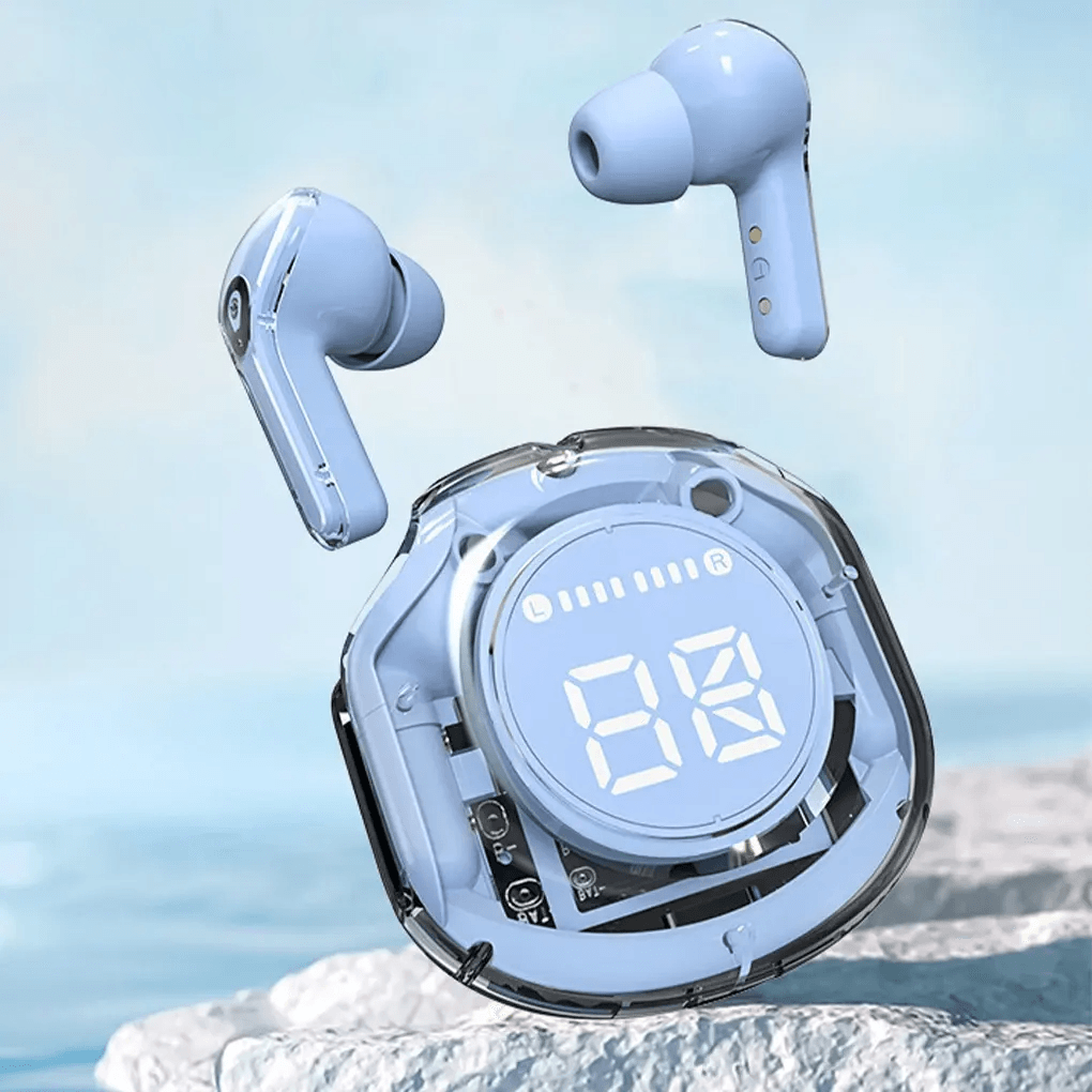 سماعات الأذن Hitage Bliss Pods ذات الشاشة الشفافة TWS-675