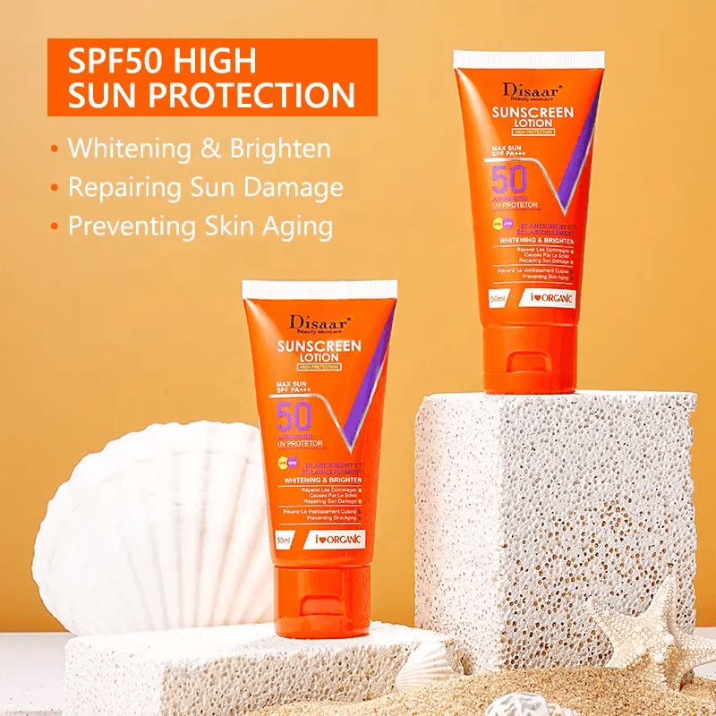 Disaar Sunscreen Lotion Whitening & Brighten Spf 50 - 50ml