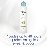 Dove Go Fresh Moisturising Cream Pearl & Aloe Vera Deodorant - 250ml