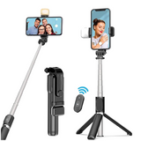 Tripod & Mini Live BroadCast Wireless Selfie Stick - R1S