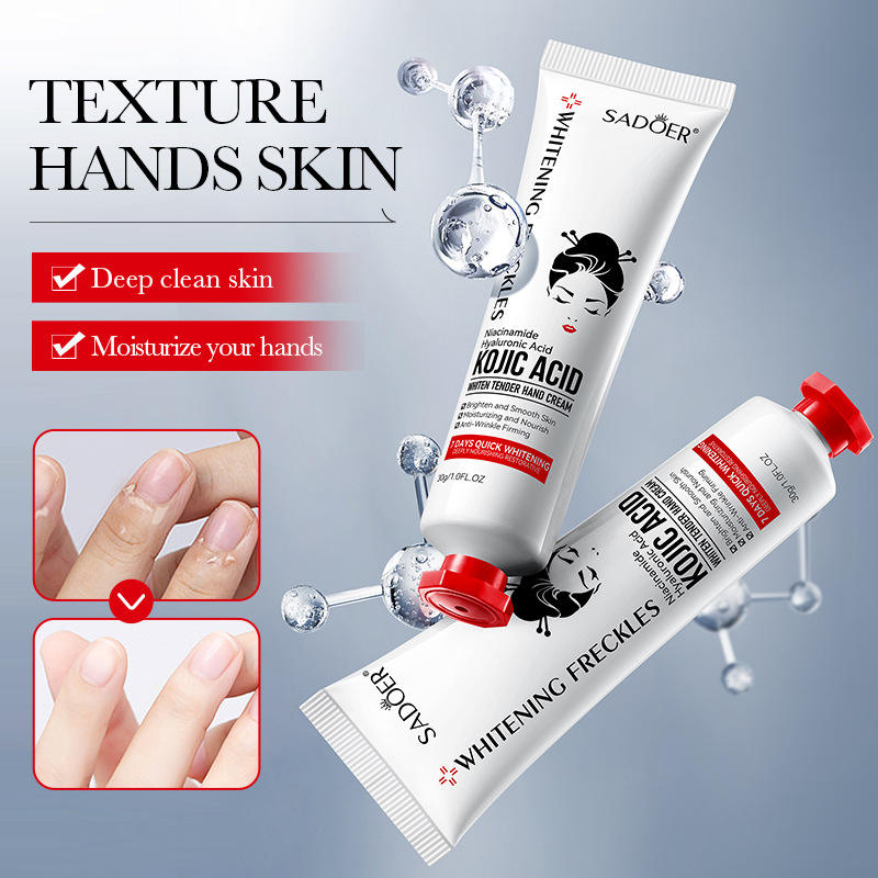 Sadoer Kojic Acid Niacinamide Brightening Hand Cream - 30g