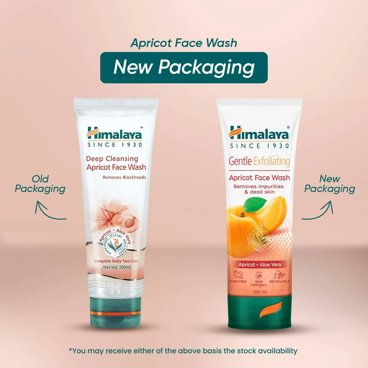 Himalaya Gentle Exfoliating Apricot Face Wash - 100ml