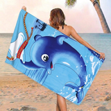 Ultra Soft Lightweight Beach Towel A-6077 (30" × 60")