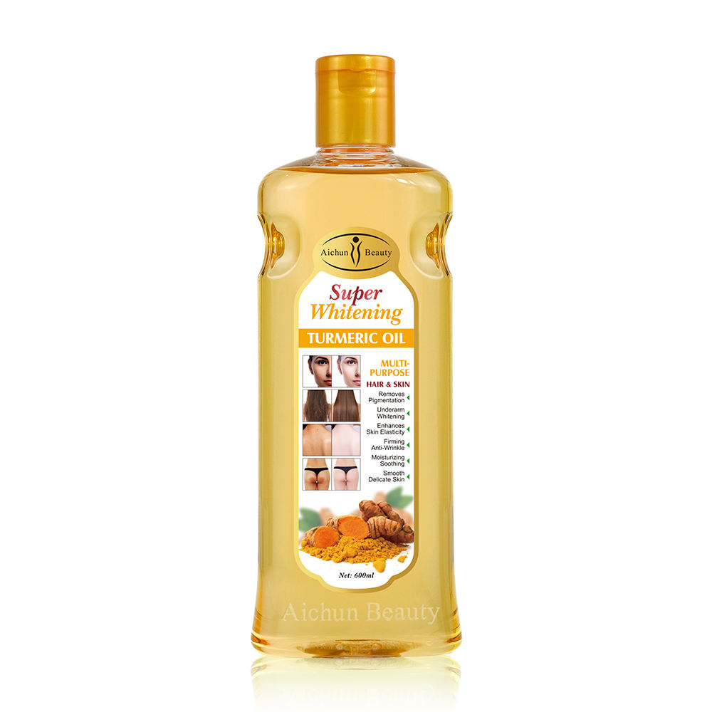 Aichun Beauty Multi Purpose Hair & Skin Turmeric Oil - 600ml