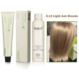 Bremod 9.13 Light Ash Blonde Hair Color + Oxidant Cream - 100ml+100ml