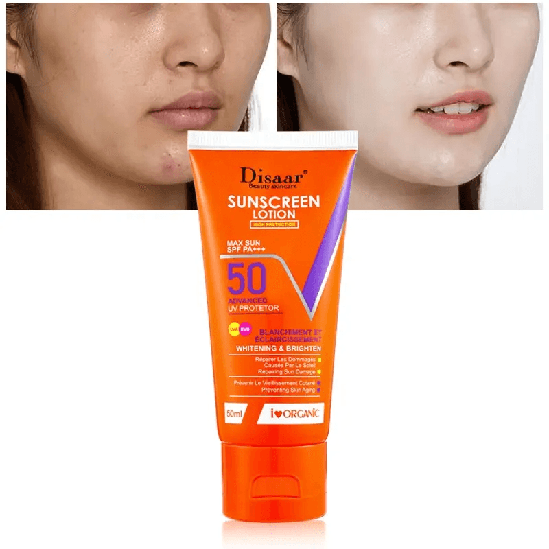 Disaar Sunscreen Lotion Whitening & Brighten Spf 50 - 50ml