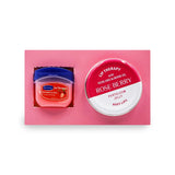 Rose Berry Hydrating Lip Balm 2Pcs Set - 7g & 20g