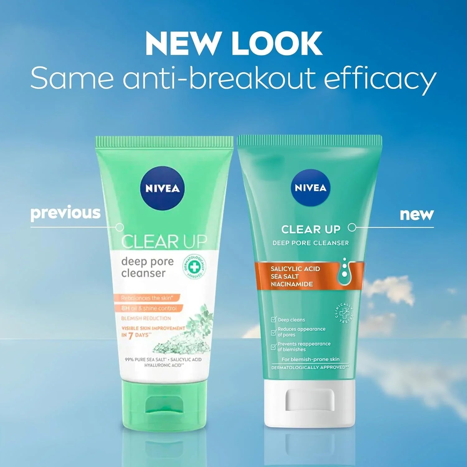 Nivea Clear Up Deep Pore Cleanser - 50ml