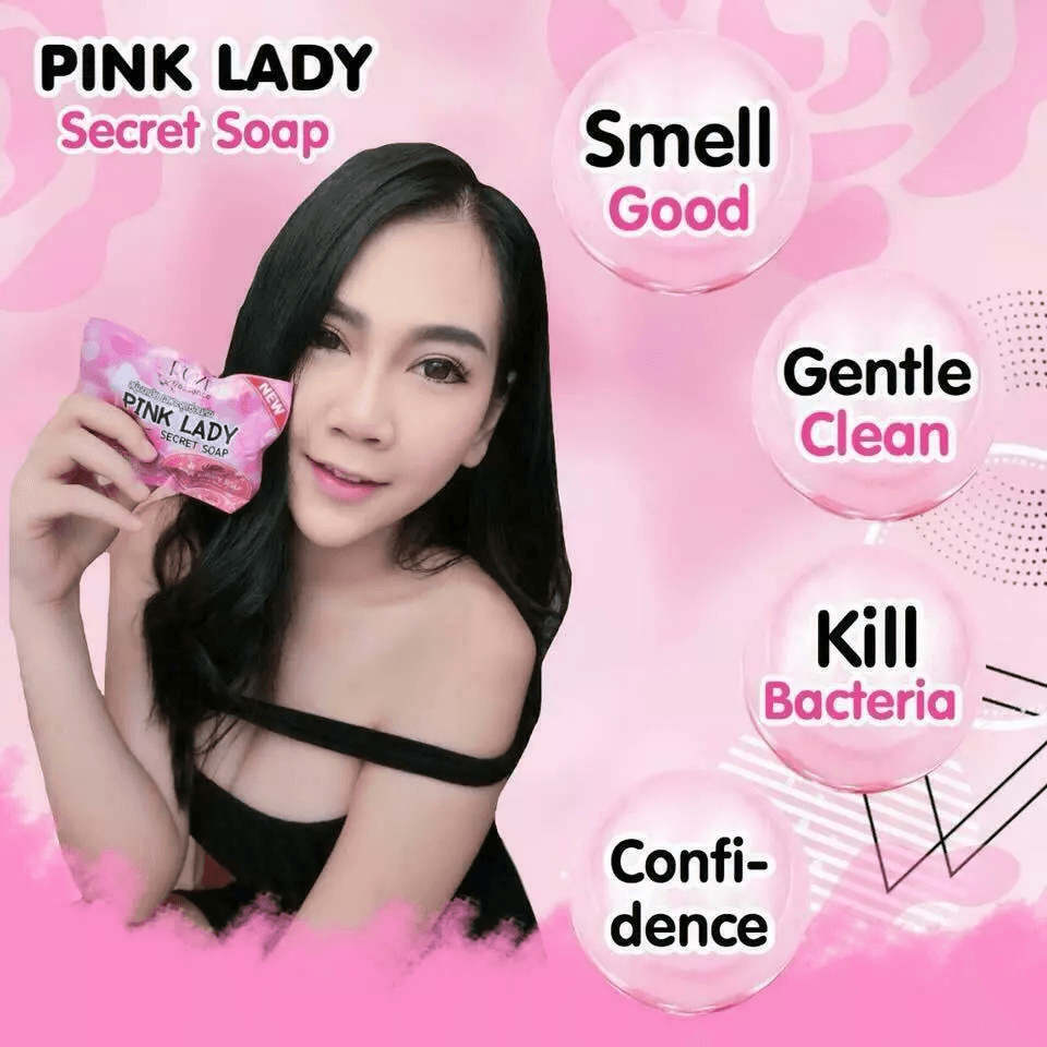 Pink Lady Secret Soap Roze essence