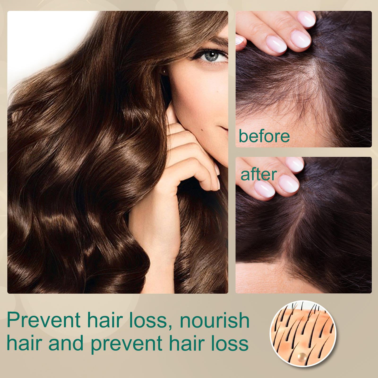 EELHOE Hair Growth Shengfa Cream - 100g