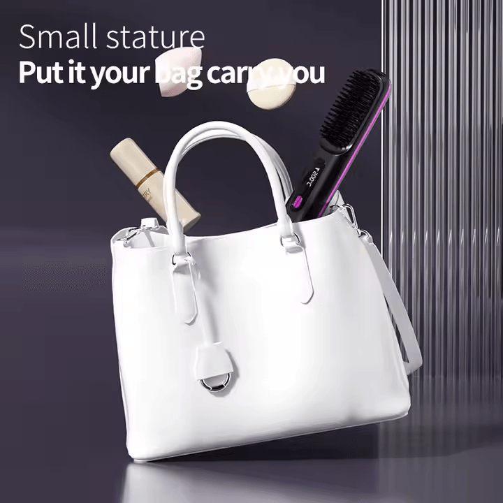Portable Wireless Hair Straightener Comb - A6