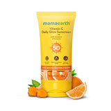 Mamaearth Vitamin C Daily Glow Sunscreen SPF 50 - 50g