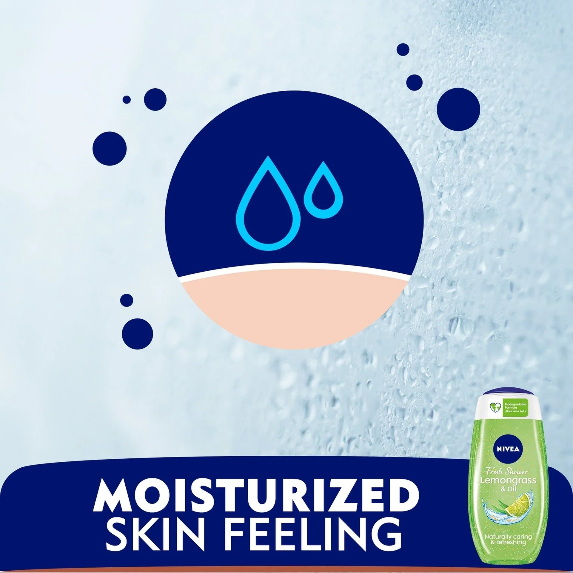 Nivea Fresh Shower Lemongrass & Oil - 250ml