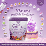 Manee Gluta Camu Zinc Grape Flavour - 30 Sachets × 10g