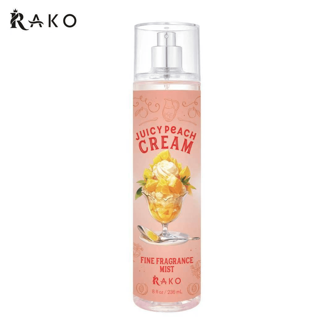 Rako Juicy Peach Cream Fragrance Mist - 236ml