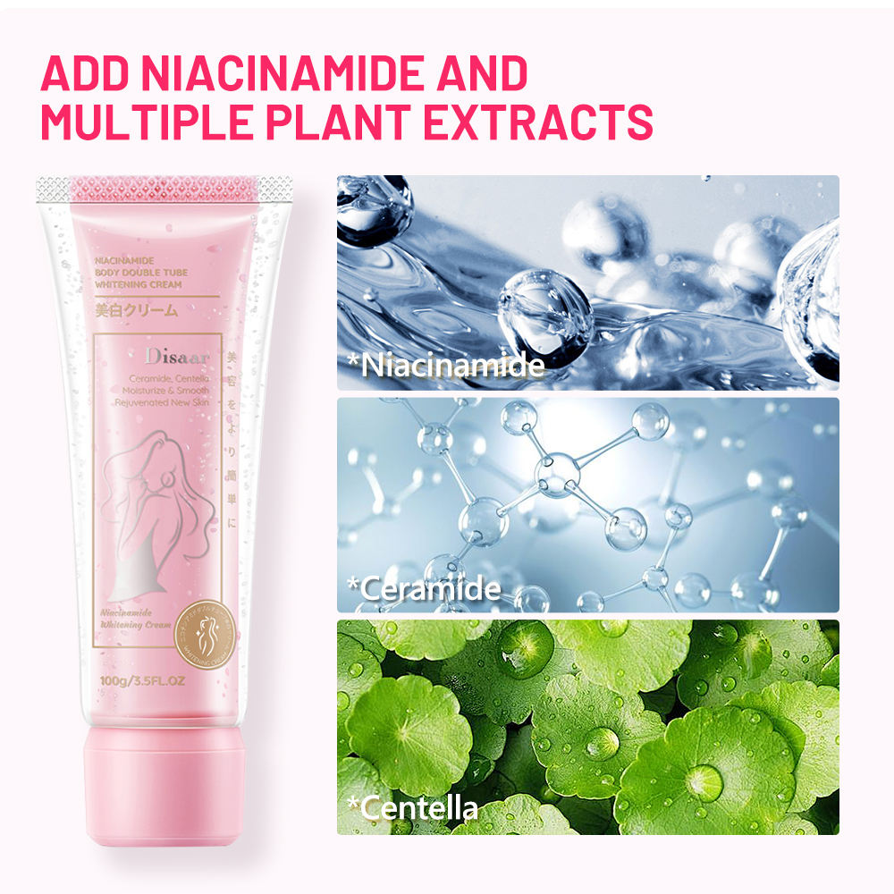 Disaar Niacinamide Double Tube Body Cream - 100g
