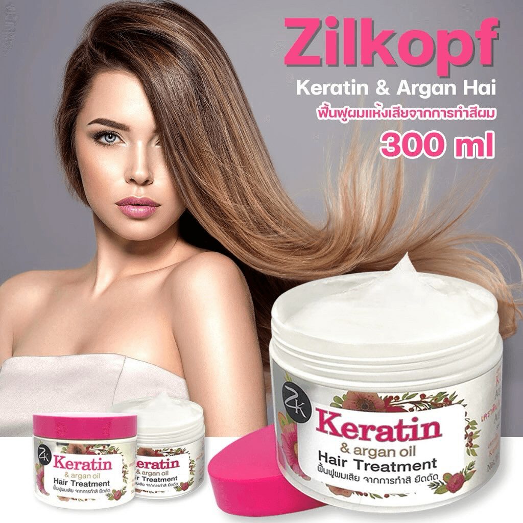 ZK Keratin & Argan OIl Hair Treatment - 300ml