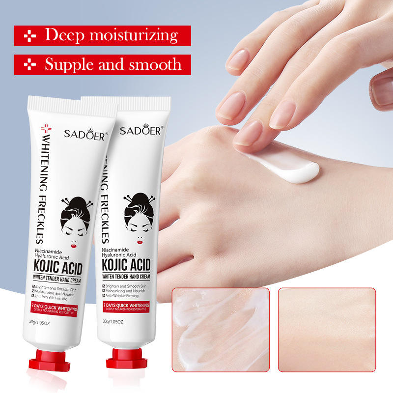 Sadoer Kojic Acid Niacinamide Brightening Hand Cream - 30g