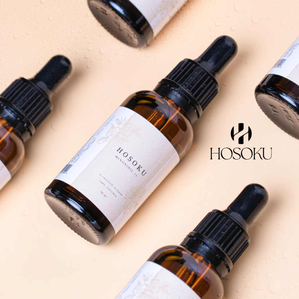 HOSOKU Minoxidil 15% Hair Regrowth Oil - 30ml