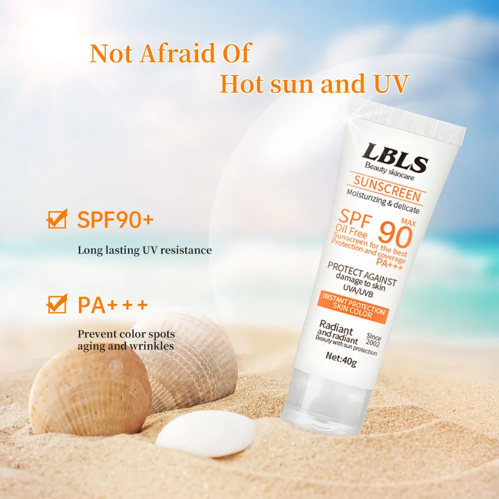 LBLS Moisturizing & Delicate Sunscreen SPF90 Oil Free - 40g