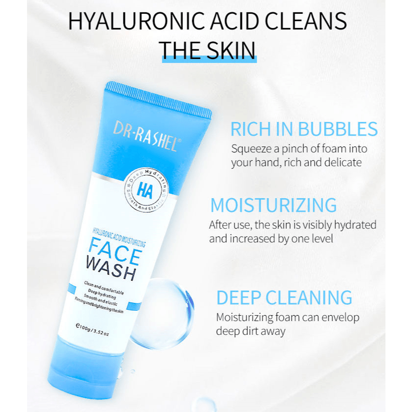 Dr.Rashel Hyaluronic Acid Moisturizing Face Wash - 100g