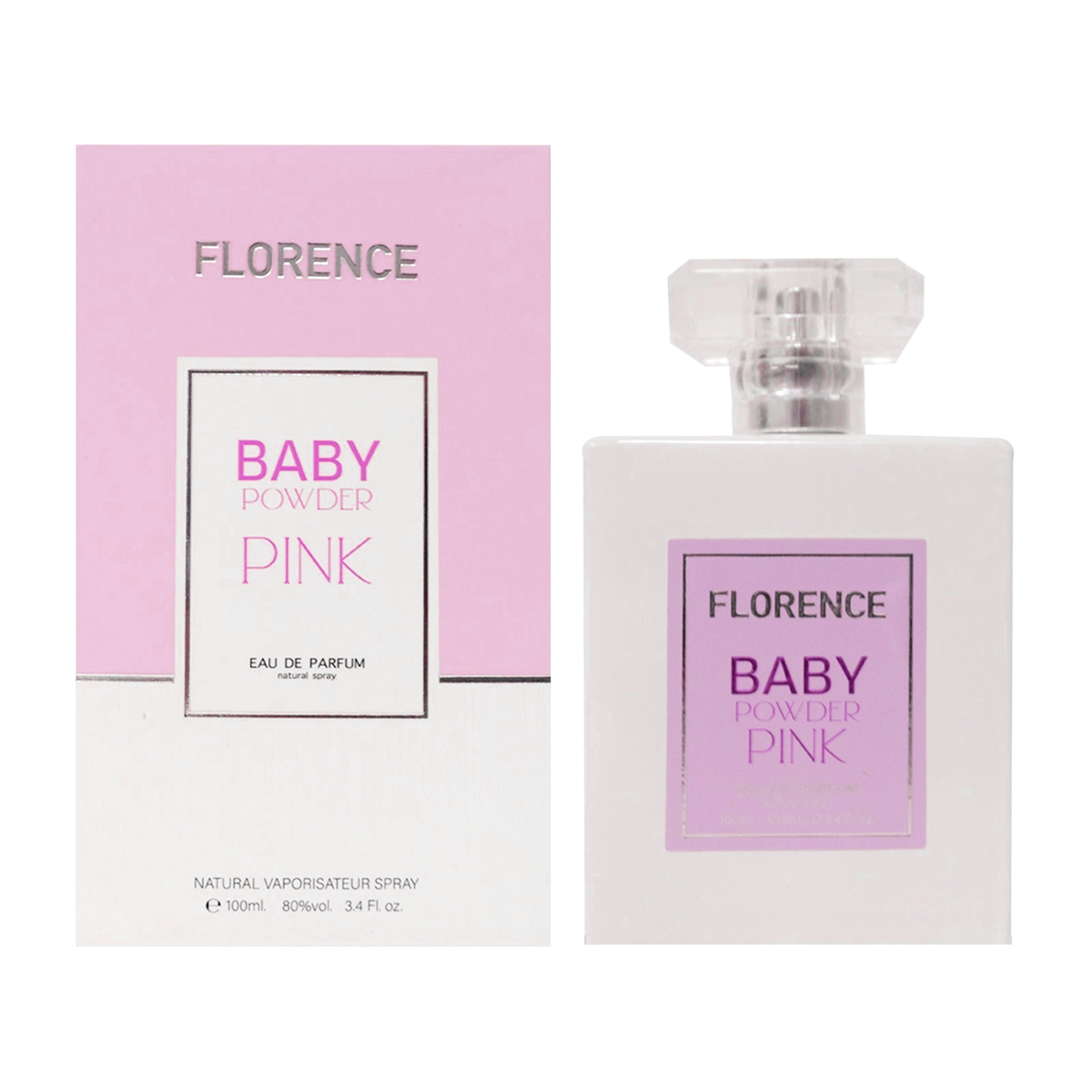 Florence Baby Powder Pink Eau De Parfum - 100ml