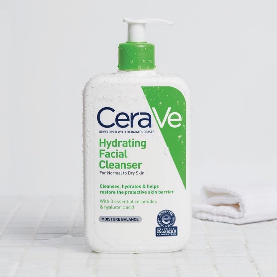 CeraVe Hydrating Facial Cleanser For Normal To Dry Skin - 355ml